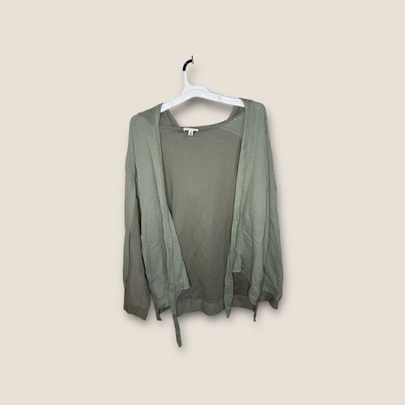 Heyson Gauze Front Tie Cardigan Size Medium - Picture 1 of 5